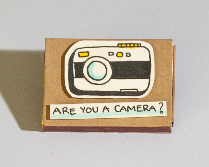 Funny Camera Love Card/ Cheesy Gift for Her/ Unique Gift/ Cute Etsy