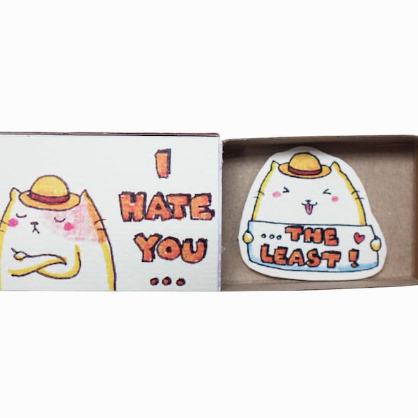 I Hate You Card - Etsy