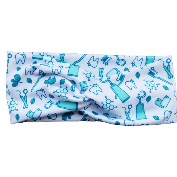 Headband With Buttons for Mask Etsy