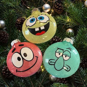 SpongeBob Inspired Ornaments