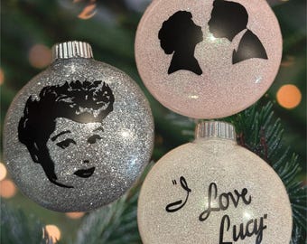 I Love Lucy Inspired Ornaments