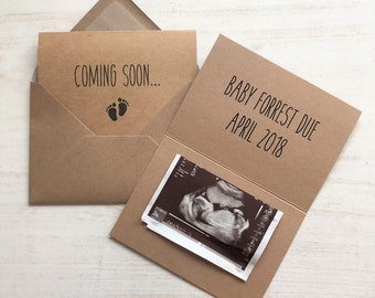 pregnancy reveal etsy