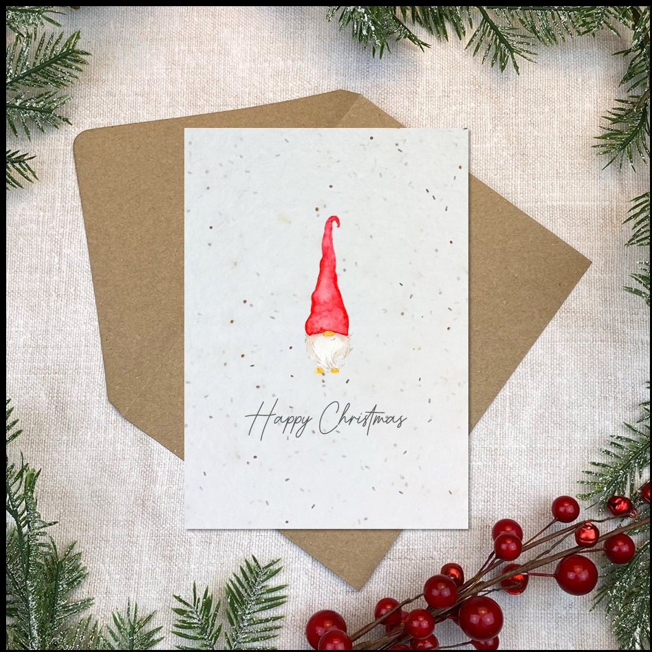 Simplistic Christmas Cards Gnome / Gonk / Norm Design - Etsy