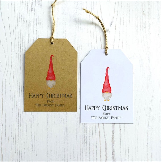 Gonk christmas gift tags Clearance