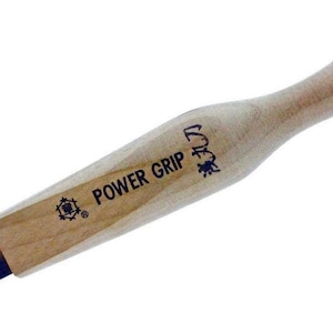 Mikisyo Power Grip Wood Carving Tool Chisel 12mm Shallow Woodcarving U Gouge, with Wooden Handle, to Carve Grooves & Channels in Woodworking