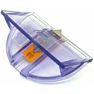 Olfa MC-45/2B Cutting Tool 45 Degree Mount Cutter, with 2 Piece Blades, to Cut Leather, Cardboard, & Frame Mounts