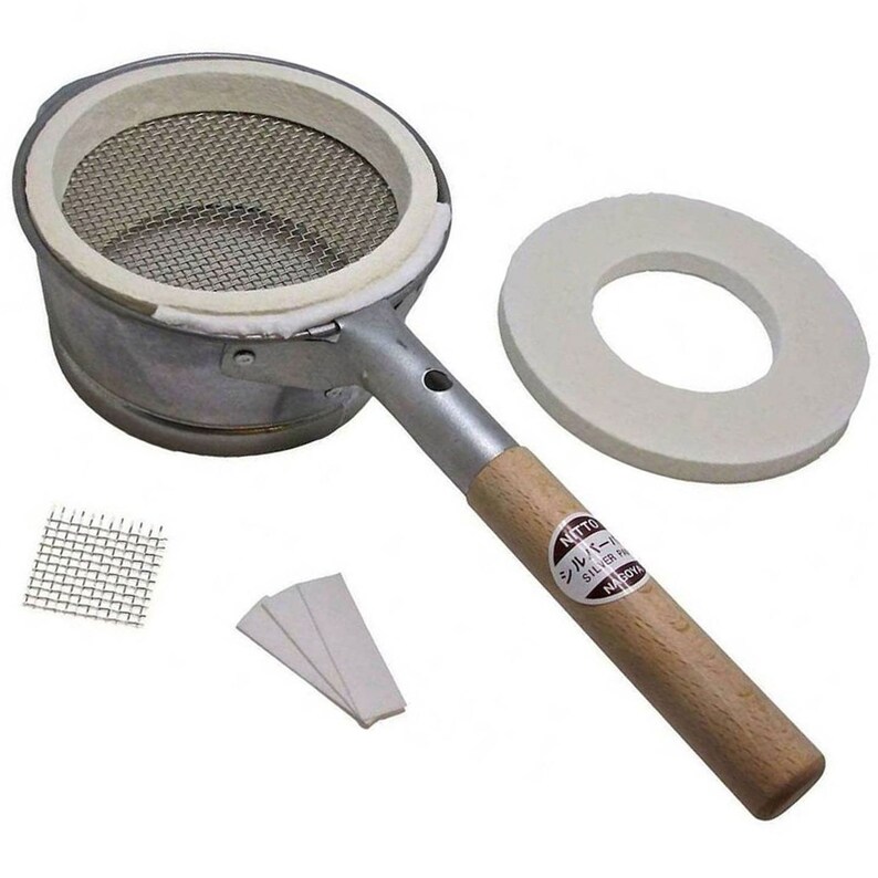 PMC Precious Metal Clay Silver Pan Large Stove Top Kiln Etsy