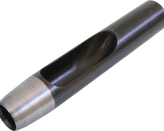 Craft Sha Leathercraft Precision Round Hole Punch 12mm 15/32 Inch Steel Cutting Tool for Belts Straps Leathercraft DIY Projects