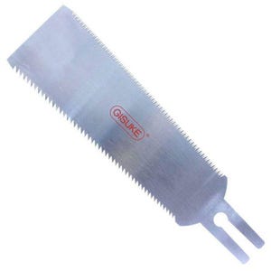 Gisuke Japanese Wood Cutting Tool 18cm Dual Edged Serrated Ryoba Saw Replacement Spare Blade, for Woodworking