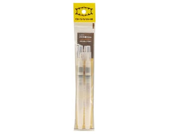Craft Sha Refillable Fude Leathercraft Dye Brush 12mm Edge Finishing 2 Pack
