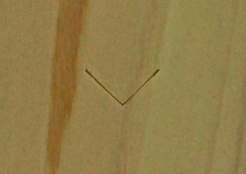 Automach Handy Electric Wood Carving Tool 10mm 90 Degree V-Gouge Parting Chisel Power Carver Replacement Spare Blade, for Woodworking image 4