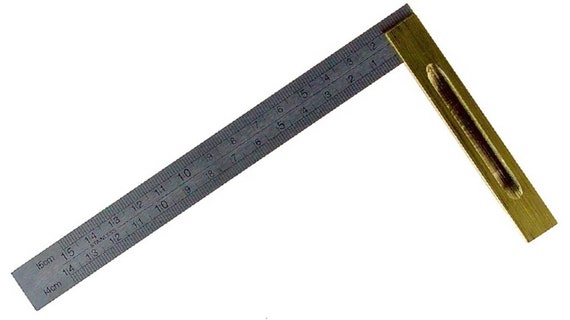 Carpenter Measuring Set Square Bamboo Ruler Square Measuring Tool Wooden T  Ruler - China Ruler, T Ruler