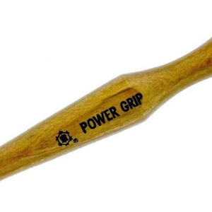 Mikisyo Power Grip Japanisches PMC & Holzschnitzbeitel-Werkzeug 6 mm Flachholzschnitzerei U Gouge, mit Holzgriff, für die Holzbearbeitung