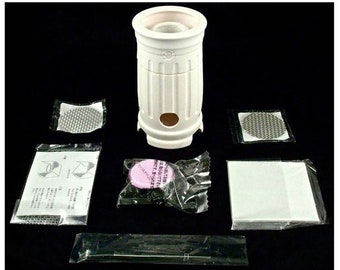PMC Precious Metal Clay Silver Ceramic Kiln Jewelry Making Kit, with Instructions, for Firing Silver Clay Rings & Accessories
