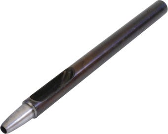 Craft Sha Leathercraft Precision Round Hole Punch 2.4mm 3/32 Inch Steel Cutting Tool for Belts Straps Leathercraft DIY Projects