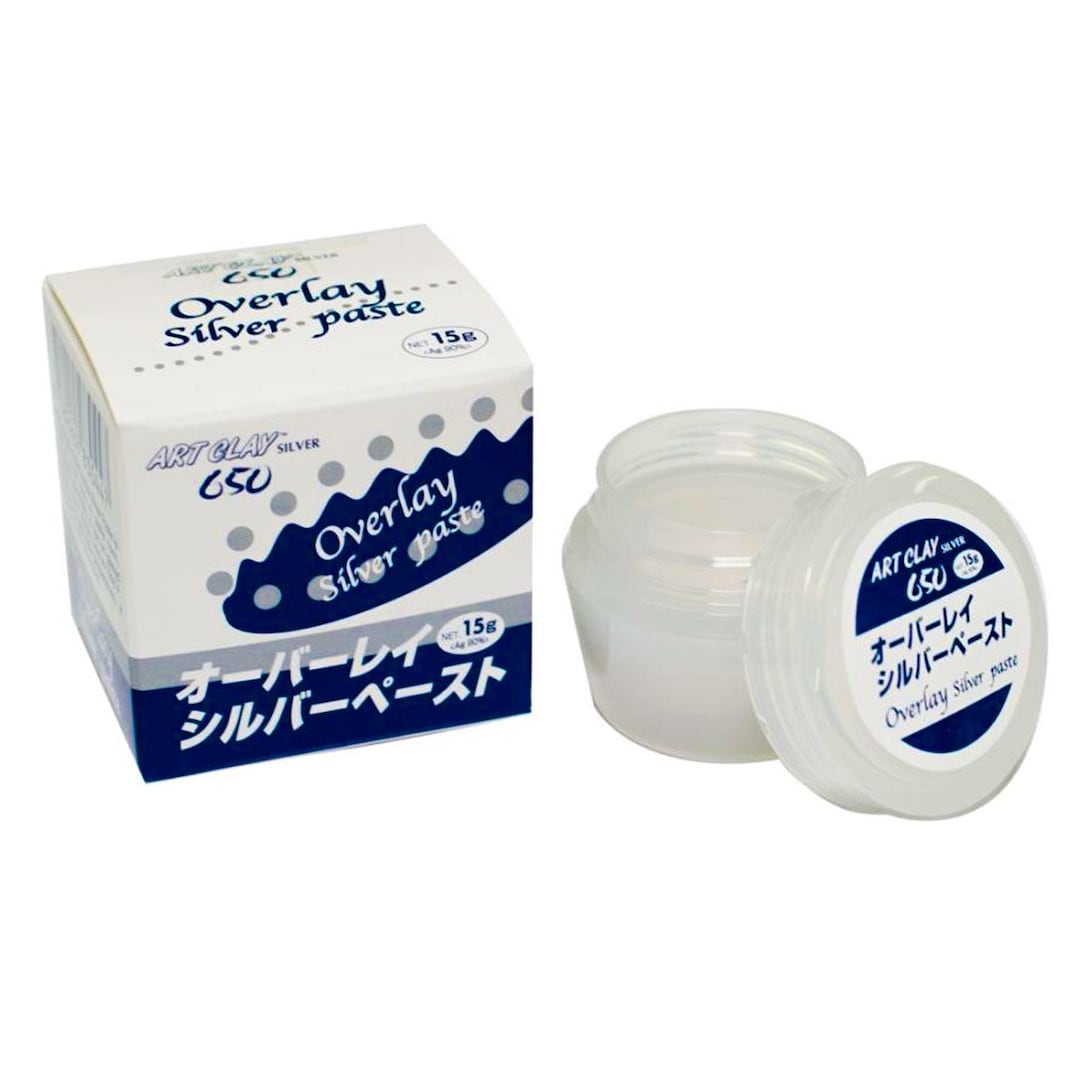 Art Clay 650 Overlay Low Fire Silver Paste 15g A-0044 Jewelry