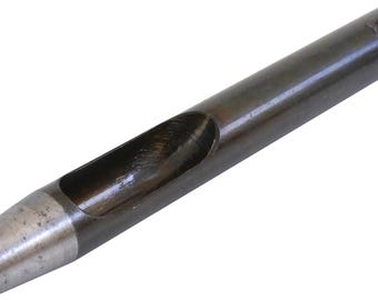 Craft Sha Leathercraft Precision Round Hole Punch 6.0mm 15/64 Inch Steel Cutting Tool for Belts Straps Leathercraft DIY Projects