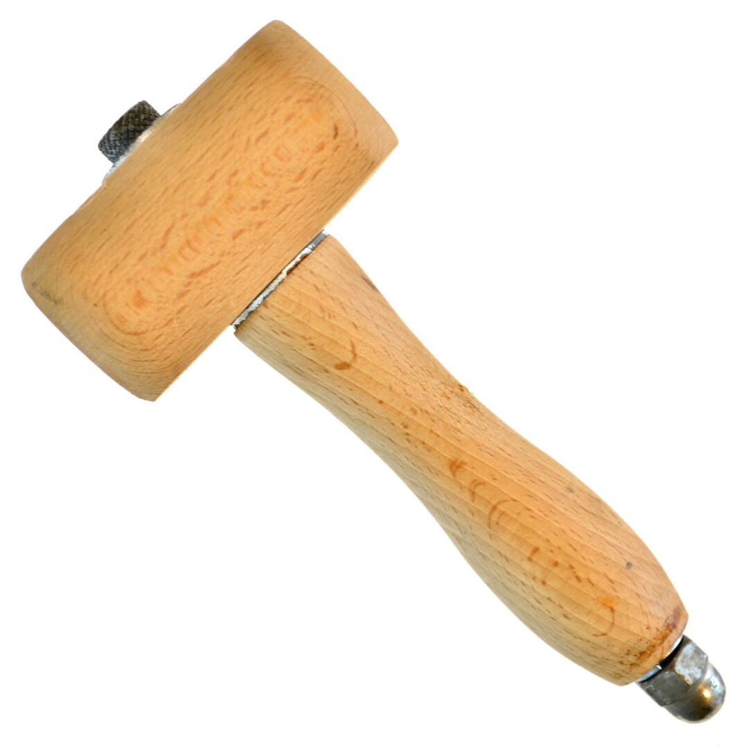 Wooden Mallet Craft Hammer Maul 300g for Leathercraft, Wood Carving
