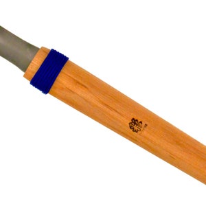 Michihamono Japanese Wood Carving 18mm Spoon Gouge Short Front Bent Woodcarving Tool, with High-Speed Steel Blade, for Woodworking