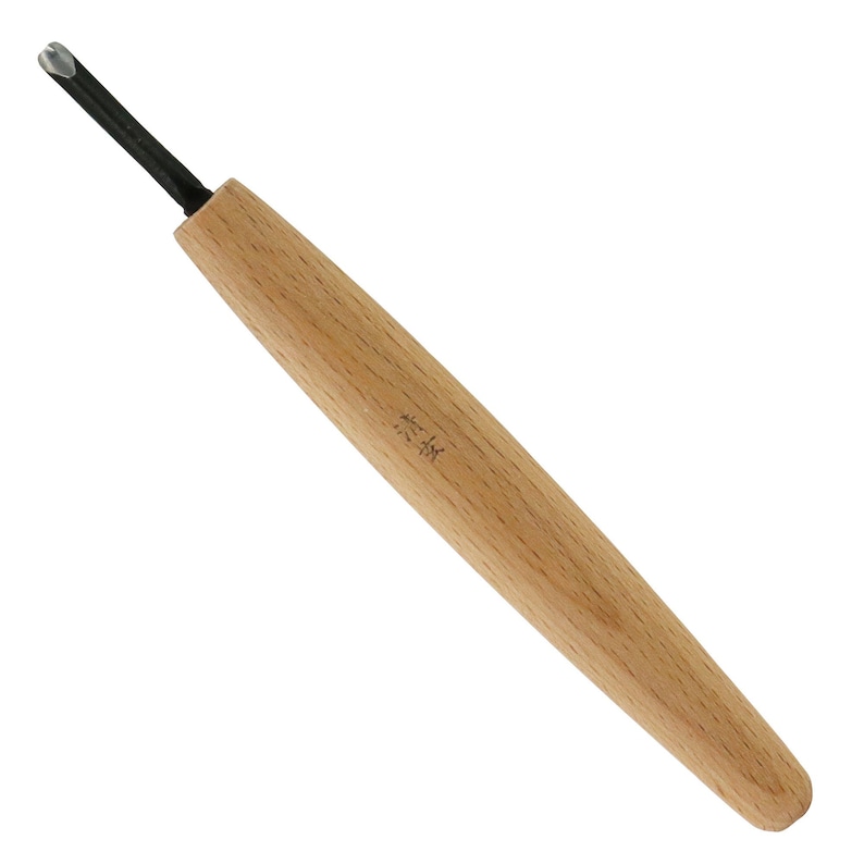 Seigen No. 4 Japanese Wood Carving Tool 3mm Round U Gouge for ...