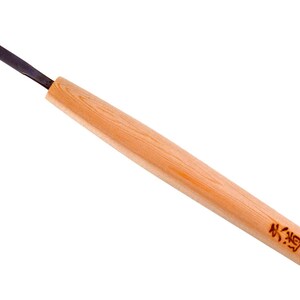 Michihamono Tendo 6 mm 極浅型 U ゴウジ 日本製 木彫り 木工用 ノミツール 高速鋼刃付き 木工用