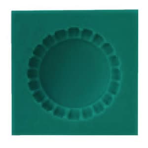 Stampo a pressione per gioielli in argilla argentata PMC, sigillo imperiale del Giappone, 23 mm x 23 mm, stampo Concho, per argilla di metallo prezioso