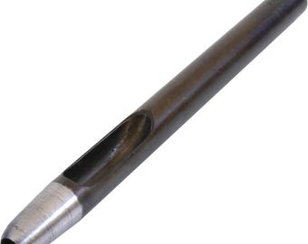Craft Sha Leathercraft Precision Round Hole Punch 3.6mm 9/64 Inch Steel Cutting Tool for Belts Straps Leathercraft DIY Projects
