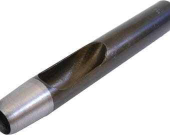 Craft Sha Leathercraft Precision Round Hole Punch 9.0mm 23/64 Inch Steel Cutting Tool for Belts Straps Leathercraft DIY Projects