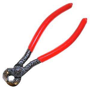 150 mm Leathercraft Schuster Schuster Schuster Werkzeug Nagel Puller Kneifzange, mit rutschfestem Griff, für die Schuhherstellung und Reparatur