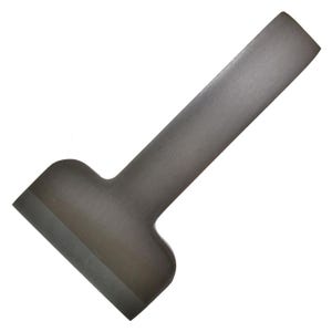 Cuchillo perforador plano de doble bisel de 57,5 mm para cortar cuero, fabricado en acero inoxidable para perforar bolsillos de tarjetas de crédito.