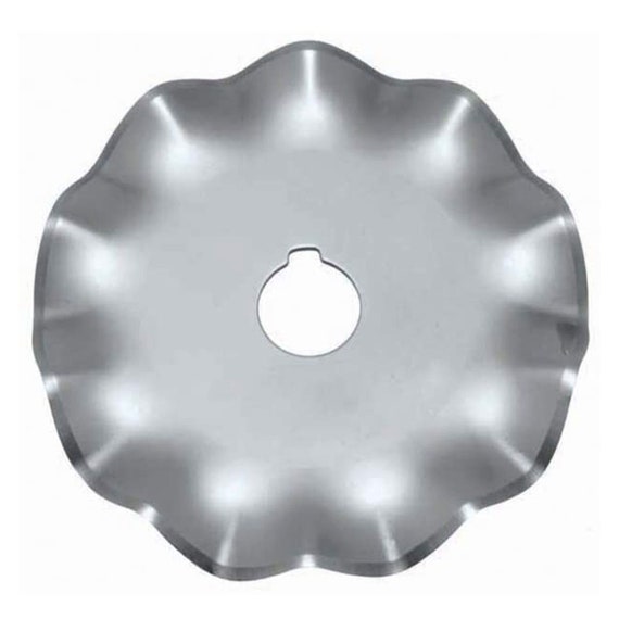 Olfa 45mm Rotary Blade Stainless Steel Pinking 