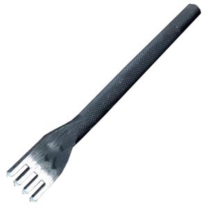 Dziurkacz Oka Reverse Blade 4 mm, 4-zębowy, diamentowy, do dziurkowania skóry, narzędzie do szycia, dziurkacz do skóry, dłuto do szycia