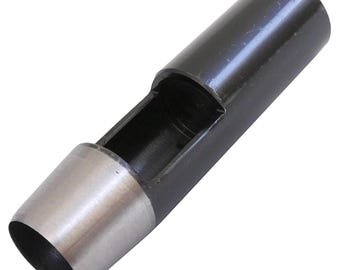 Craft Sha Leathercraft Precision Round Hole Punch 27mm 1 1/16 Inch Steel Cutting Tool for Belts Straps Leathercraft DIY Projects