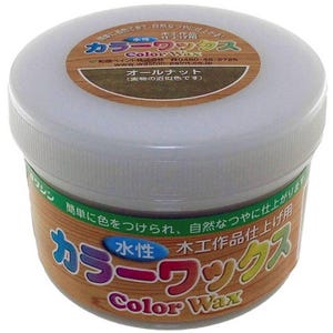 Washin Paint Cire de couleur 200 g Finition du bois à base d'eau de sculpture sur bois Chêne brun Pâte de coloration japonaise aqueuse à séchage rapide, pour le travail du bois