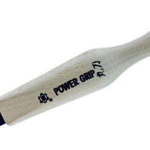 Mikisyo Power Grip PMC & Wood Carving Tool 12mm Chisel Knife Woodworking U Gouge, with Wooden Handle, to Carve Channels in Woodworking