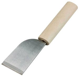Craft Sha Japanese Leathercraft Tool 48mm Straight Edge Leatherworking Utility Skiver Knife, with Wood Handle, for Cutting & Skiving Leather