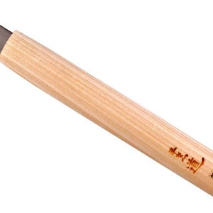 ミチハモノ マカロニ木彫りツール 15 mm 外面ベベル 90 度ノミ、木材に平らな溝や非対称の V 溝を彫るためのもの