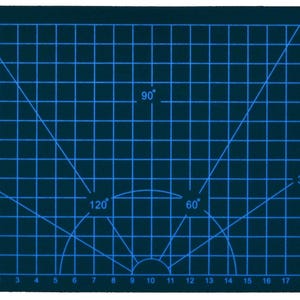 Leathercraft Tool 220x150mm A5 PVC Sheet Board Cutting Mat, with Gridlines and Angle Measurements, for Leatherworking Paper Cutting