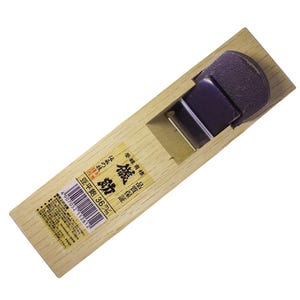 Cepillo de mano manual Takagi de 36 mm con bloque de carpintero Kanna, con cuerpo de roble blanco, para alisar superficies de madera.