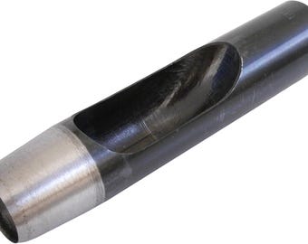 Craft Sha Leathercraft Precision Round Hole Punch 18mm 45/64 Inch Steel Cutting Tool for Belts Straps Leathercraft DIY Projects