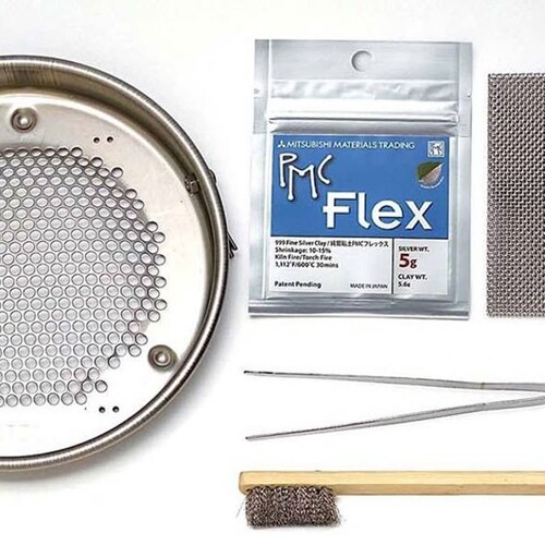 PMC Precious Metal Clay Silver Pan Large Stove Top Kiln Etsy