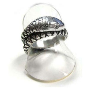 PMC Precious Metal Clay Silver Jewelry Making Snake Shaped Silicone Push Mold 115x5mm, for Creating Rings & Pendants image 3