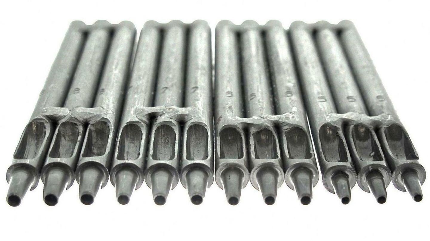 Leathercraft Tool Triple Leather 2mm Lacing Hole Punch & Watch Etsy