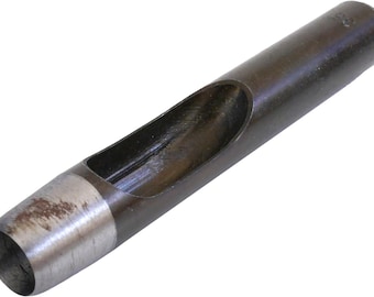 Craft Sha Leathercraft Precision Round Hole Punch 10.5mm 13/32 Inch Steel Cutting Tool for Belts Straps Leathercraft DIY Projects