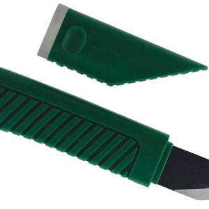 Suncraft Japanese Wood Carving Whittling Knife 39mm Kogatana Kiridashi, with Plastic Resin Handle, for Cutting & Trimming Woodwork