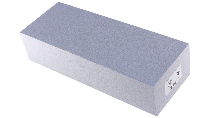 Topman Japanese Artificial Whetstone Multi Purpose Single Sided Knife Sharpening Stone 205mm, with Grit No. 240, to Sharpen Cutting Tools image 2