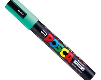 Mitsubishi Pencil Uni POSCA PC5MP.6 Green Medium Marker Pen Water Based