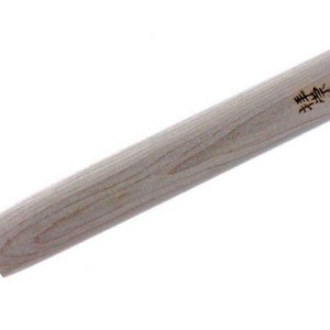 Michihamono Large 18mm Japanese Wood Carving Tool Straight Edge Flat Woodworking Chisel, with High Speed Steel Blade, for Woodcarving