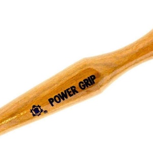 Mikisyo Power Grip Japanese PMC & Wood Carving Tool 1.5mm Woodcarving U Gouge, with Red Beech Wood Handle, to Carve Details in Woodworking