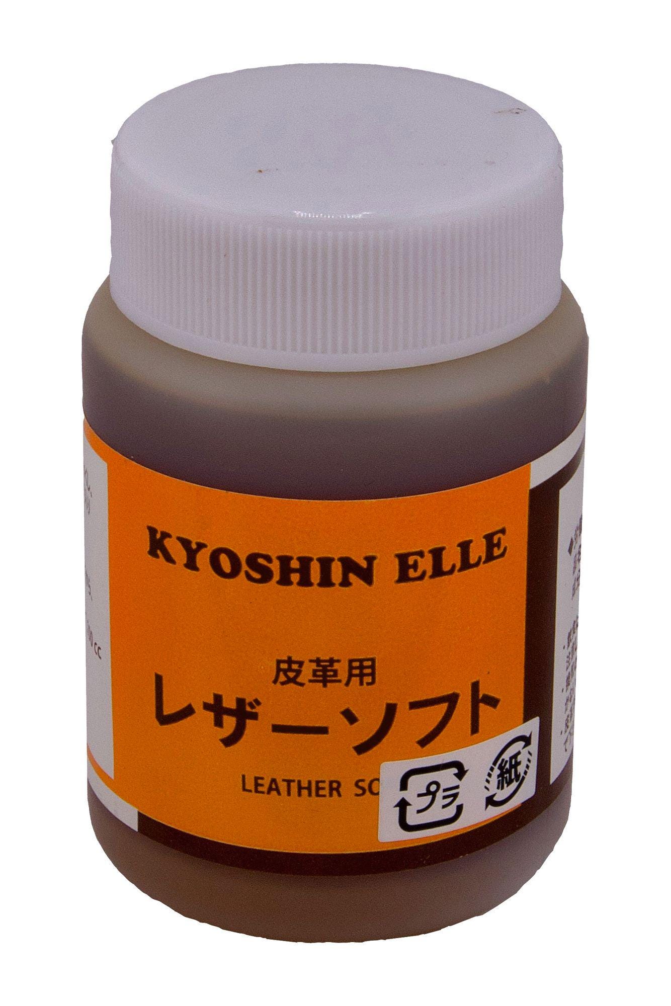 京進エル レザー軟化液 100ml レザークラフト彫刻用トリートメント
